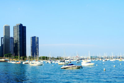 Lake Michigan, Lake Point Tower, Chicago