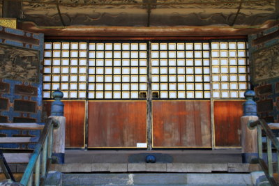 Door, Narita-san Shinshō-ji Temple, Narita, Japan