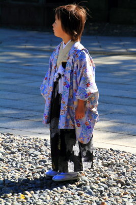 Japanese boy, Narita-san Shinshō-ji Temple, Narita, Japan
