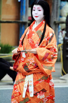 Yodogimi, ladies from the Middle Ages (1180 - 1600), Jidai Matsuri Festival, Kyoto, Japan