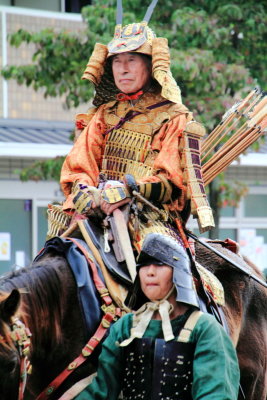 Sakanueeno Tamuramaro, Enryaku Period Warriors (782-806), Jidai Matsuri Festival, Kyoto, Japan