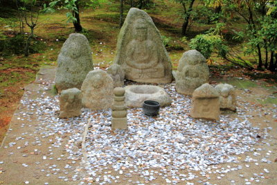 Rokuon-ji Temple donations, Kinkaku-ji,  Kyoto, Japan