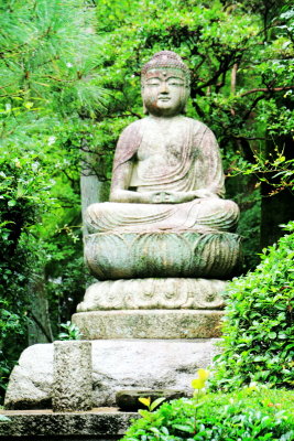 Buddha, Ryōan-ji, The Temple of the Dragon at Peace, Kyoto, Japan