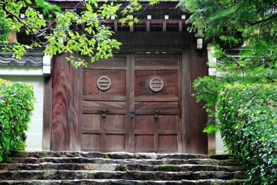 Door, Ryōan-ji, The Temple of the Dragon at Peace, Kyoto, Japan
