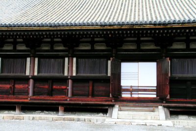 Door, Sanjūsangen-dō, Rengeō-in, Kyoto, Japan