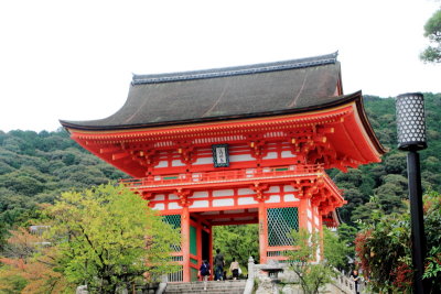 Gate, Kiyomizu-dera, Kyoto, Japan