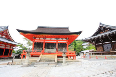 Kaizan-do hall, Kiyomizu-dera, Kyoto, Japan