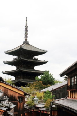 Pagoda, Yasaka Shrine (Gion Shrine), Kyoto, Japan
