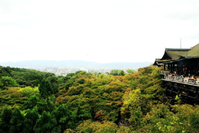 Hondo, Main Hall, Kiyomizu-dera, Kyoto, Japan