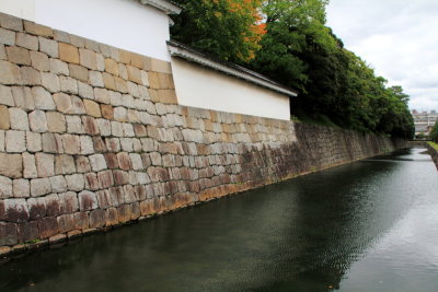 Moat, Nijo Castle, Kyoto, Japan