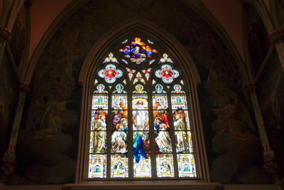 Stained Glass Window, Cathedral of St. John the Baptist, 1873-1896, Lafayette Square