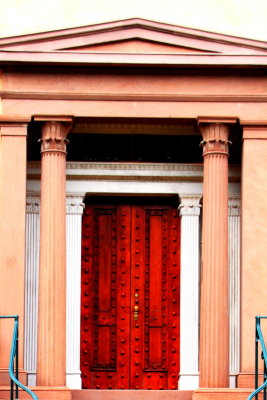 Door, Trinity United Methodist Church, 1848
