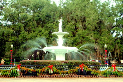 Forsyth Fountain, 1858, Forsyth Park