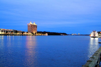 Westin Savannah Hotel, Savannah River, Hutchison Island