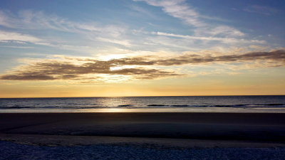 Sunrise, Atlantic Ocean, Coligny beach