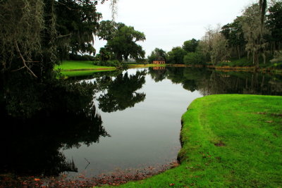 Middleton Place springhouse and chapel, Gardens, Middelton Place