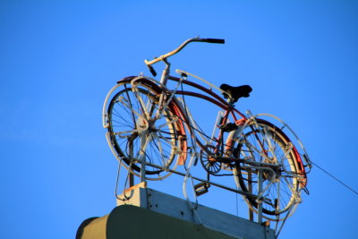 Cycle in the roof, Charleston Historic District