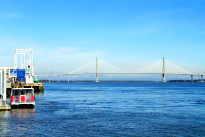 Arthur Ravenel Junior Bridge, Ashley River