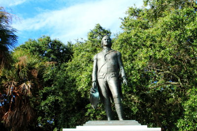Statue, The Battery, White Point Gardens, c.1844