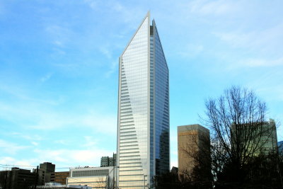 Duke Energy Center, the 2nd tallest building in Charlotte