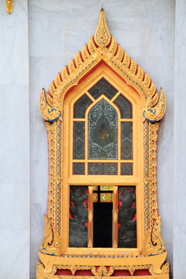 Window, Wat Benchamabophit Dusitvanaram, Marble Temple, Dusit district