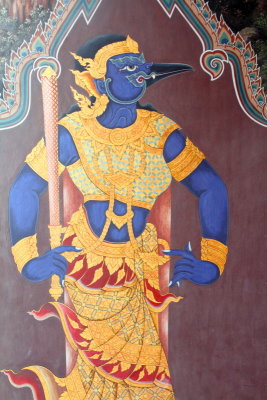 Garuda mural, Grand Palace