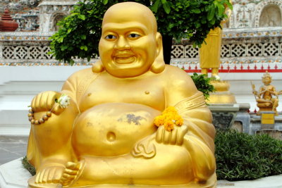 Happy Buddha, Wat Arun