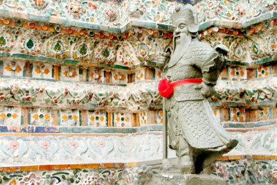 Chinese warrior, Wat Arun