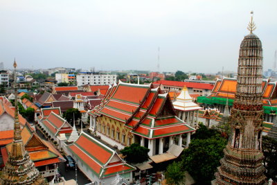Phra ubosot ordination hall from Wat Arun
