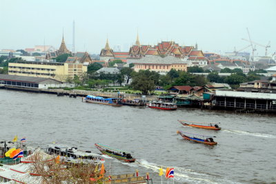 Wat Pho across the Chao Phraya