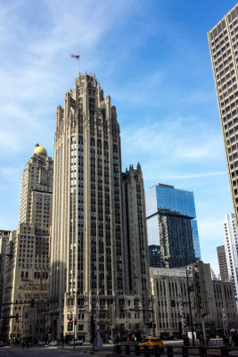 Tribune building, Chicago, Illinois