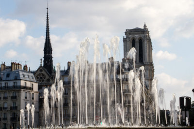 Fountain, Paris, France