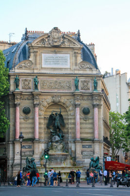 Square Saint Michael, Paris, France