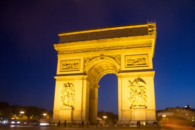 Arc de Triomphe, Paris, France