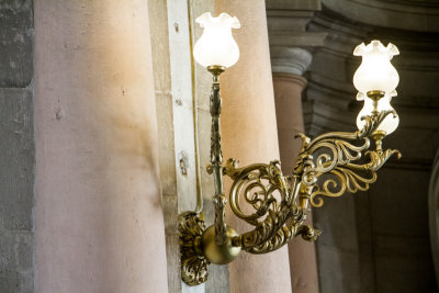 Lamp, Royal Palace, Madrid, Spain