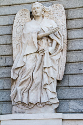 Statue, Madrid, Spain