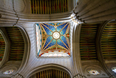 Roof, Cathedral of the Almudena, Madrid, Spain