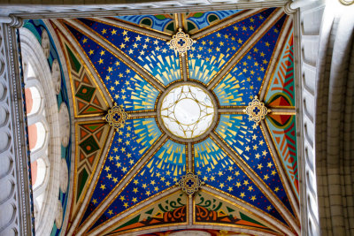 Roof, Cathedral of the Almudena, Madrid, Spain