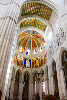 Cathedral of the Almudena, Madrid, Spain