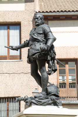 Bazan Monument, Plaza de la Villa, Madrid, Spain