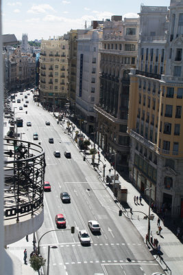 Gran Via, Madrid, Spain