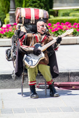 Street Performer, Madrid, Spain
