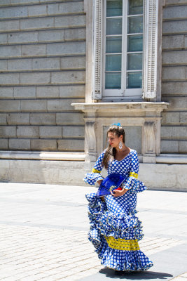 Flamenco dancer, Madrid, Spain