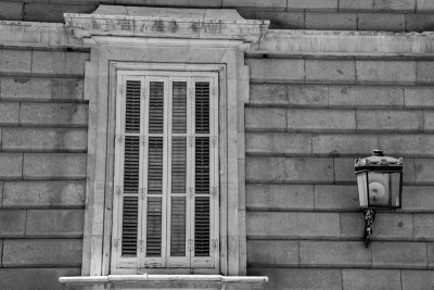 Window, Madrid, Spain