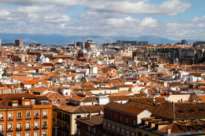 View of Madrid, Spain