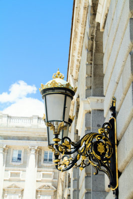 Lamp, Madrid, Spain