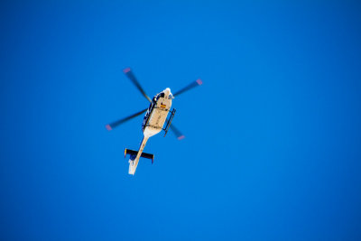 Helicopter, Madrid, Spain