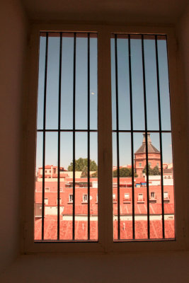 Window to Madrid, Spain