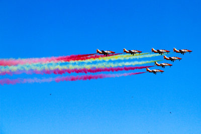 Air show, Madrid, Spain