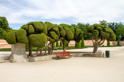 Retiro park, Madrid, Spain